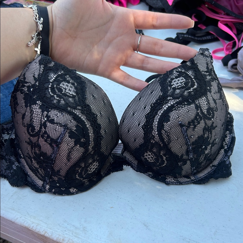 Victoria's Secret Black Lace Bra